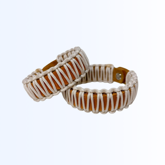 2728 Armband Cognac Creme