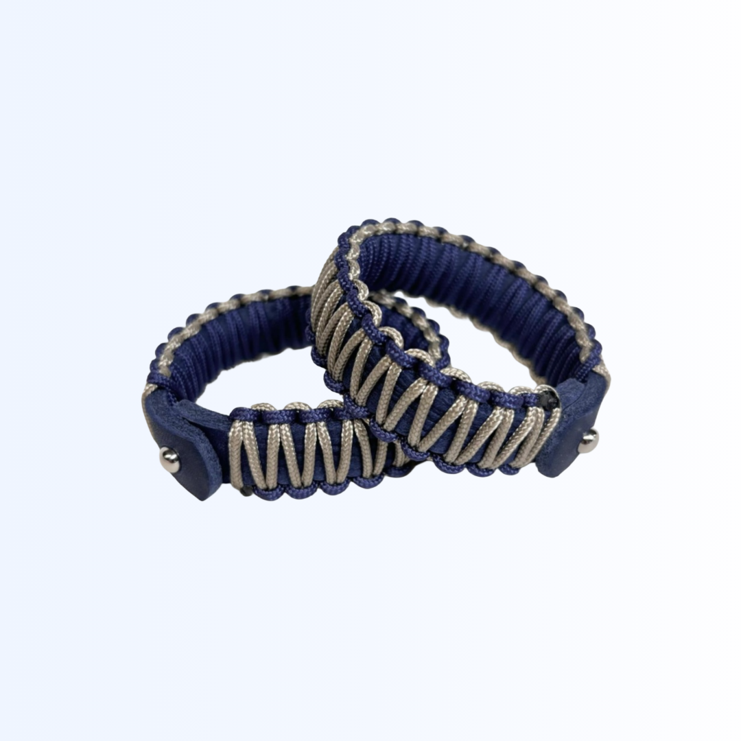 2728 Armband Navy Taupe Navy