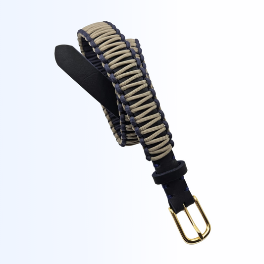 2406 Gürtel Navy Taupe Navy