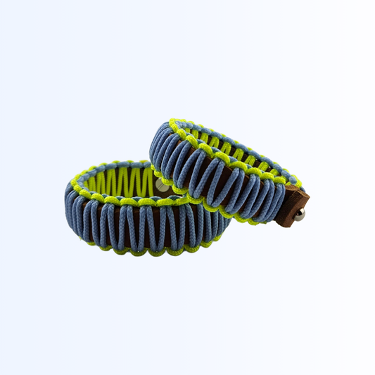 2728 Armband Cognac Sky Neon Gelb