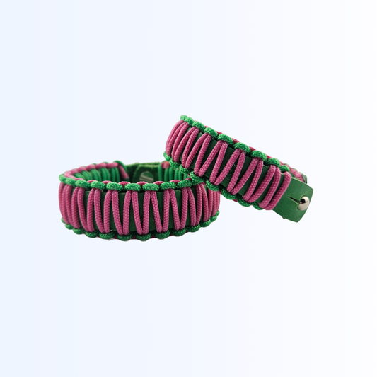 2728 Armband Apfelgrün Pink Apfelgrün