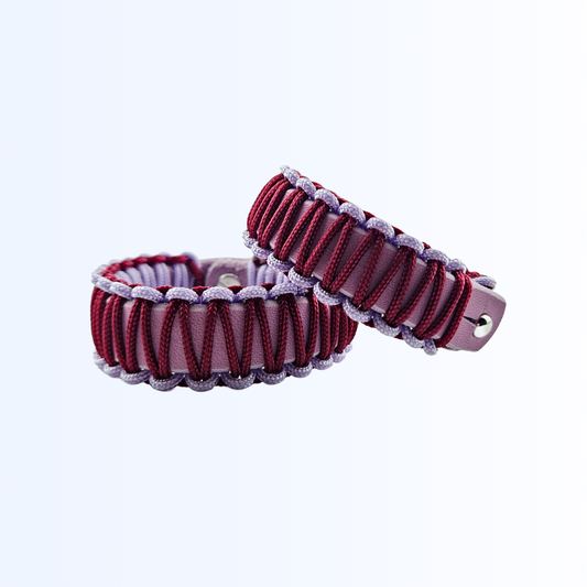 2728 Armband Flieder Bordeaux Flieder