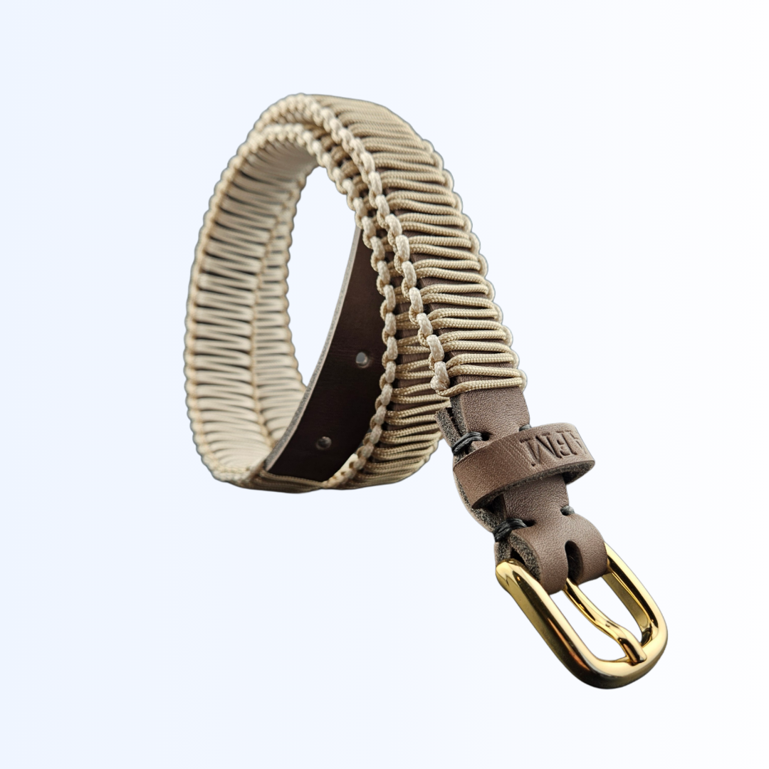 7915 Gürtel Taupe Taupe Creme