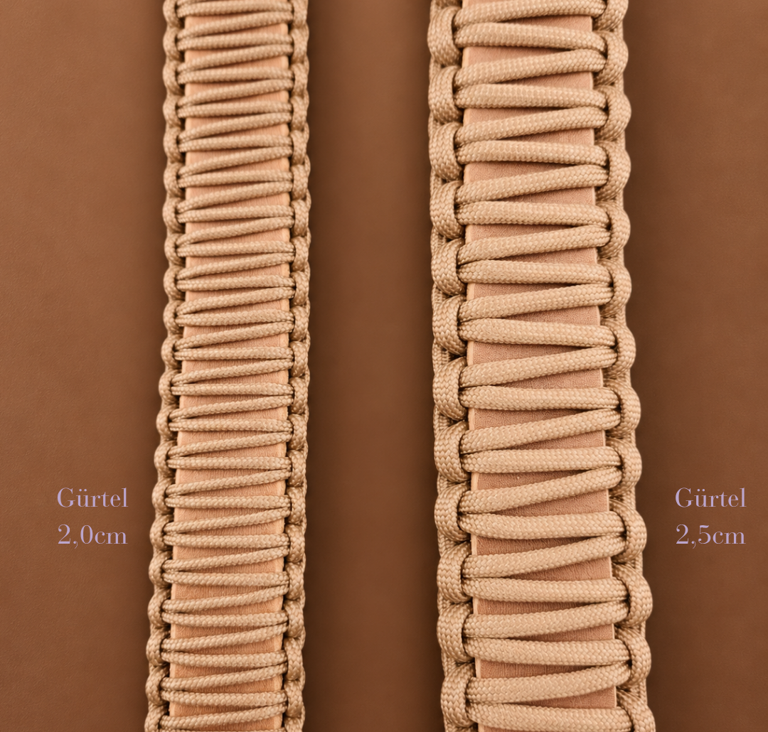 7915 Gürtel 2,0cm breit Nougat