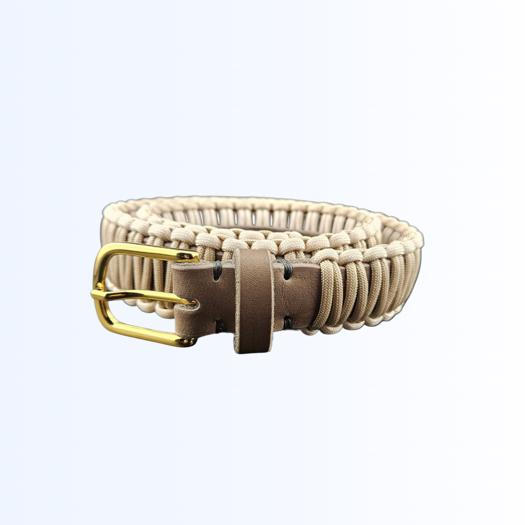 2406 Gürtel 2,5cm breit Taupe Taupe Creme