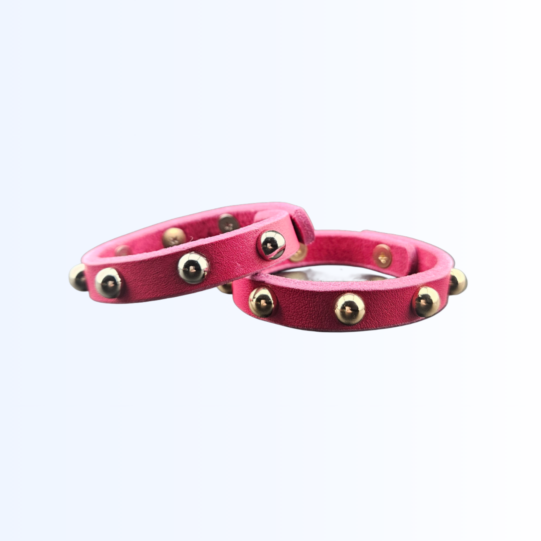 1051 Armband Niete Pink