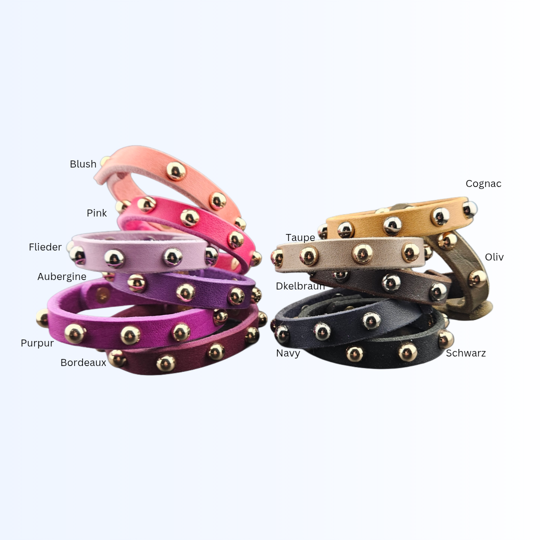 1051 Armband Niete Pink